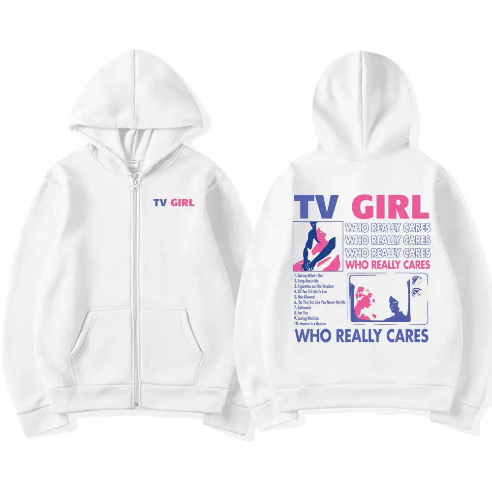 Masculino feminino tv menina q - Graphic Hoodie Streetwear avaliação e preço