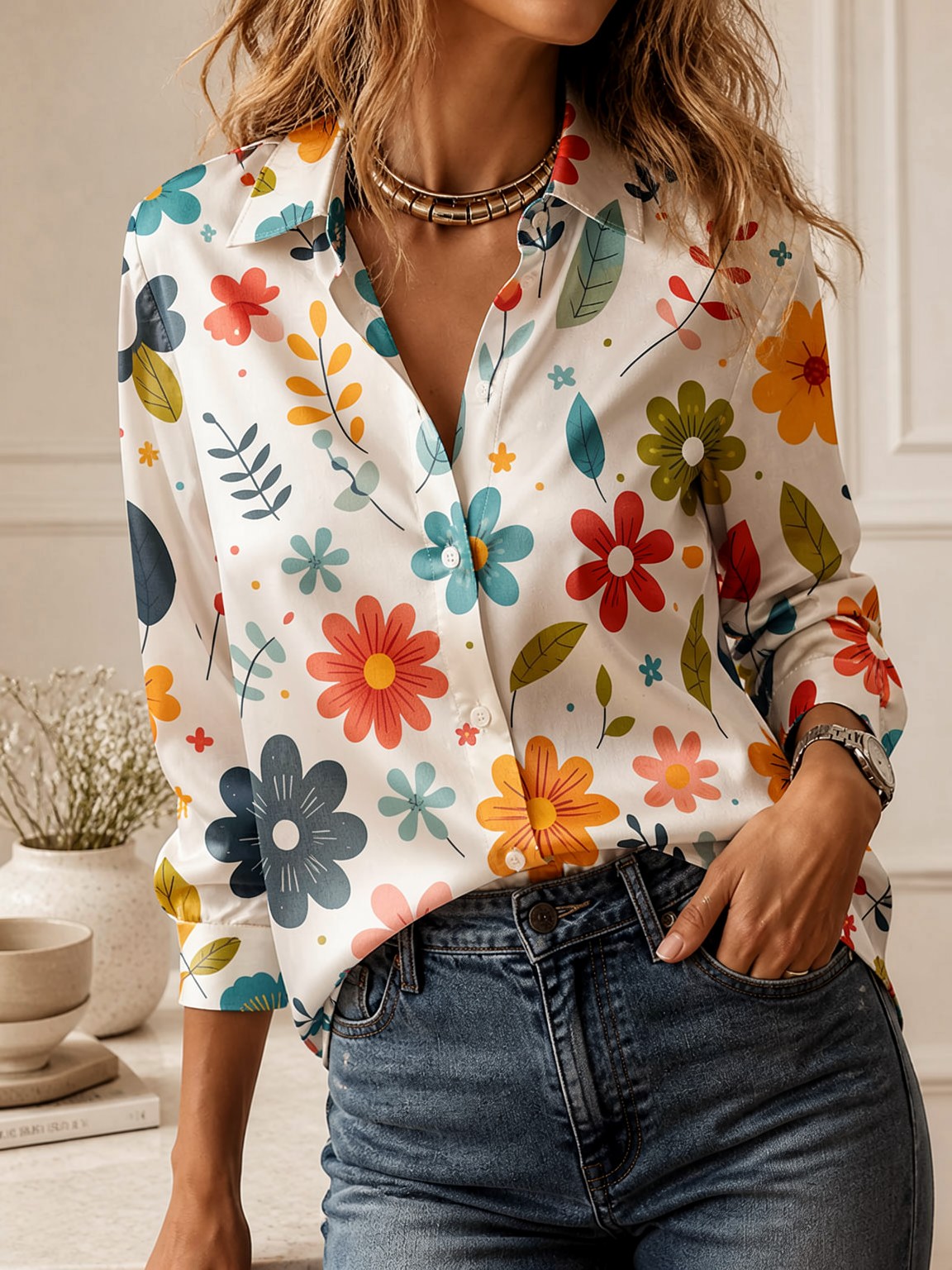 Camisa Versátil de Lapela para - Street For Fashion avaliação e preço