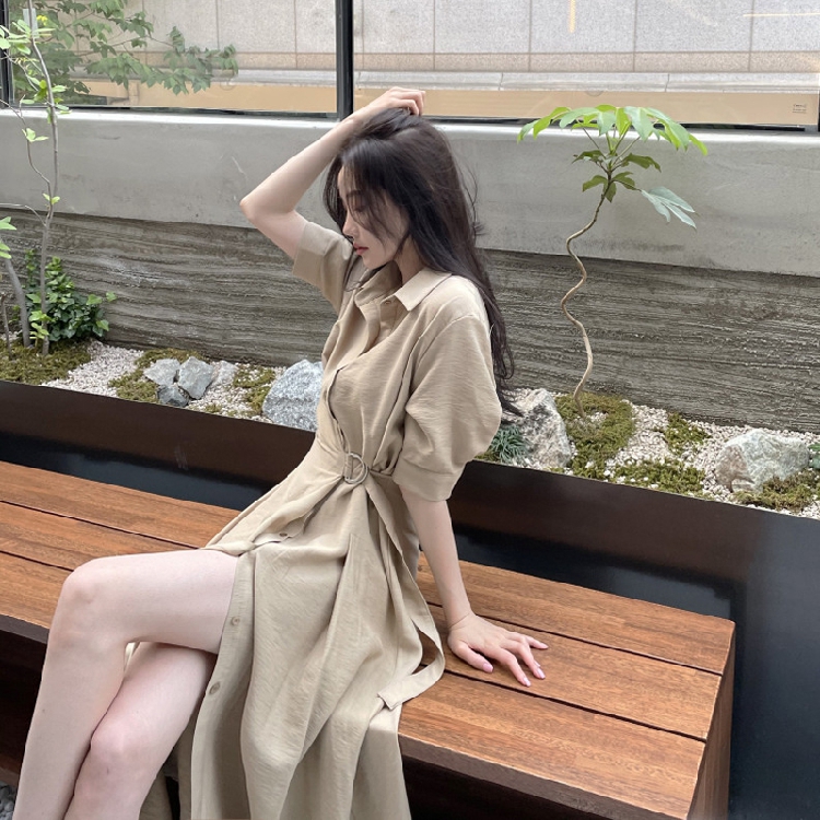 Vestido Estilo Coreano Feminin - Street Fashion Now avaliação e preço